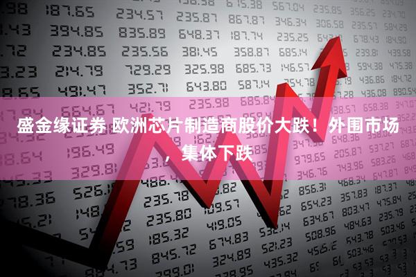 盛金缘证券 欧洲芯片制造商股价大跌！外围市场，集体下跌