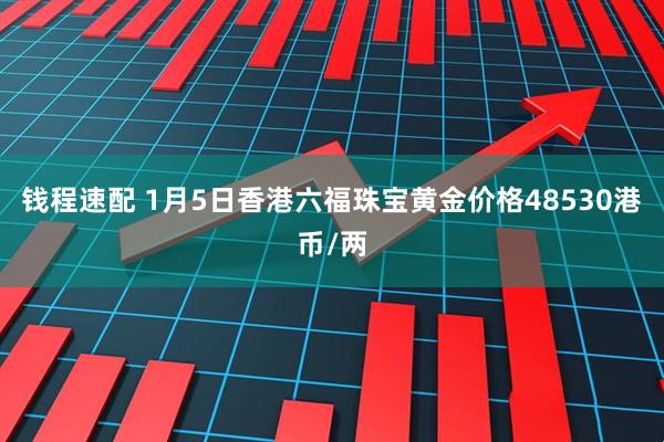 钱程速配 1月5日香港六福珠宝黄金价格48530港币/两