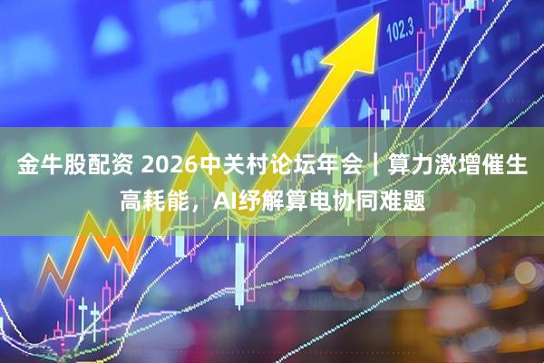 金牛股配资 2026中关村论坛年会｜算力激增催生高耗能，AI纾解算电协同难题