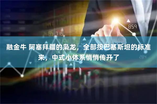 融金牛 阿塞拜疆的枭龙，全部按巴基斯坦的标准来，中式小体系悄悄传开了