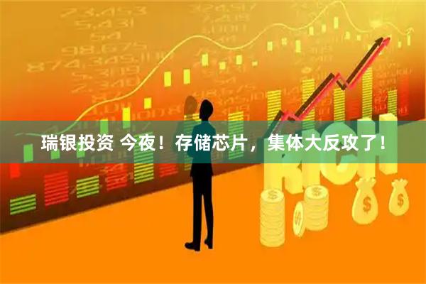 瑞银投资 今夜！存储芯片，集体大反攻了！
